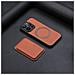 Supporto Magnetico Per Custodia Protettiva Magsafe Con Porta Carte Brown Iphone 15 Pro Max - Foto miniatura 6
