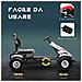 Go Kart a Pedali per Bambini 5-12 Anni in Plastica e Metallo con Sedile Regolabile e Freno a Mano, 121x58x61 cm - Foto miniatura 3