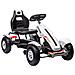 Go Kart a Pedali per Bambini 5-12 Anni in Plastica e Metallo con Sedile Regolabile e Freno a Mano, 121x58x61 cm - Foto miniatura 1