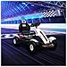 Go Kart a Pedali per Bambini 5-12 Anni in Plastica e Metallo con Sedile Regolabile e Freno a Mano, 121x58x61 cm - Foto miniatura 6