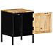 Armadio da Notte 2 pcs Marrone e nero 30 x 30 x 40 cm - Foto miniatura 5