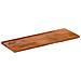Piano Tavolo 80x40x2,5cm Rettangolare Legno Massello Acacia - Foto miniatura 2