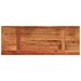 Piano Tavolo 80x40x2,5cm Rettangolare Legno Massello Acacia - Foto miniatura 4