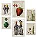 Set Di 6 Stampe Poster In Stile Cartaceo Vintage Da Cucina Con Sfondi Enciclopedici, Frutta E Verdura, Stile Di Vita Sano A3 & A4 Cornice Bianca - Foto miniatura 1