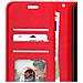 Custodia A Portafoglio Per Fairphone 6 Con Cinturino Da Polso E Funzione Di Supporto, Rosso - Foto miniatura 4