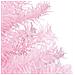 Albero Di Natale Preilluminato Con Palline Rosa 120 Cm Pvc - Foto miniatura 4