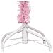 Albero Di Natale Preilluminato Con Palline Rosa 120 Cm Pvc - Foto miniatura 5