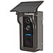 Kit Videocitofono Con Copertura Antipioggia Nera: 720p Hd, Audio Bidirezionale E Rilevamento Di Movimento - Foto miniatura 1