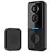 Kit Videocitofono Con Copertura Antipioggia Nera: 720p Hd, Audio Bidirezionale E Rilevamento Di Movimento - Foto miniatura 4