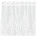 Tenda in Pizzo con tende Bianco 1200 x 280 cm Poliestere - Foto miniatura 4