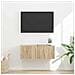 Mobile TV da parete Sonoma 60 x 31 x 29.5 cm Legno multistrato - Foto miniatura 2