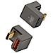Adattatore Usb Femmina A Type-c Maschio A Forma Di U, 120w Con Indicatore Luminoso, Lega Di Alluminio - Foto miniatura 2