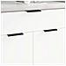 Manico 2 pcs Nero 120 x 39.6 x 17 mm Alluminio - Foto miniatura 2