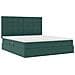 Letto con contenitore e materasso Verde Scuro 180 x 200 cm - Foto miniatura 5