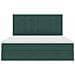 Letto con contenitore e materasso Verde Scuro 180 x 200 cm - Foto miniatura 7