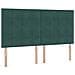 Letto con contenitore e materasso Verde Scuro 180 x 200 cm - Foto miniatura 9