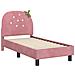 Struttura letto per bambini con testata Rosa 70 x 140 cm - Foto miniatura 4
