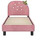 Struttura letto per bambini con testata Rosa 70 x 140 cm - Foto miniatura 5
