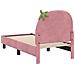 Struttura letto per bambini con testata Rosa 70 x 140 cm - Foto miniatura 7