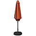 Ombrello da giardino 230 x 230 cm Poliestere Rettangolare - Foto miniatura 4
