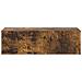 Tavolino da Parete Laterale Rovere Fumo 87,5 x 34,5 x 17 cm - Foto miniatura 3
