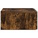 Tavolino da Parete Laterale Rovere Fumo 87,5 x 34,5 x 17 cm - Foto miniatura 4