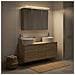Set di mobili per il bagno 4 pcs Rovere Sonoma - Foto miniatura 4