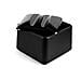 Portaghiaccio Quadro Con Coperchio Nero - Foto miniatura 2