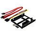 Cassetto Adattatore Hdd 3,5 Per 2x2,5 Hard Disk / ssd Con Cavo Sata Hl-sd3 - Foto miniatura 1