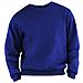 Felpa Girocollo Tinta Unita Uomo (l) (blu Reale)  - Foto miniatura 1