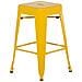 Set Di 2 Sgabelli Da Bar In Metallo Giallo 76 Cm Cabrillo - Foto miniatura 25