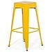 Set Di 2 Sgabelli Da Bar In Metallo Giallo 76 Cm Cabrillo - Foto miniatura 11