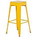 Set Di 2 Sgabelli Da Bar In Metallo Giallo 76 Cm Cabrillo - Foto miniatura 12