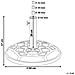 Base Nera In Cemento Per Ombrellone Ø50 Ceto - Foto miniatura 22