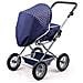 Set Carrozzina Per Bambole Combi Grande Blu 15051ab - Foto miniatura 3