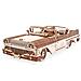 Puzzle in Legno 3D - Dream Cabriolet VM-05 Kit di Costruzione - 739 Pezzi   - Foto miniatura 1
