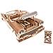 Puzzle in Legno 3D - Dream Cabriolet VM-05 Kit di Costruzione - 739 Pezzi   - Foto miniatura 7