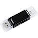 Lettore USB 2.0 Basic, OTG On The Go per Smartphone e Tablet, USB A / USB B Micro, SD, SDHC, SDXC, Micro SD, Micro SDHC - Foto miniatura 1