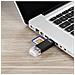 Lettore USB 2.0 Basic, OTG On The Go per Smartphone e Tablet, USB A / USB B Micro, SD, SDHC, SDXC, Micro SD, Micro SDHC - Foto miniatura 3