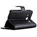 Custodia Compatibile Con Samsung Galaxy Trend 3 In Nero Carbone - Coperchio Protettiva Con Chiusura Magnetica, Funzione Stand E Tasca Per Le Carte - Foto miniatura 10
