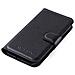 Custodia Compatibile Con Samsung Galaxy Trend 3 In Nero Carbone - Coperchio Protettiva Con Chiusura Magnetica, Funzione Stand E Tasca Per Le Carte - Foto miniatura 12
