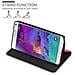 Custodia Compatibile Con Samsung Galaxy Note 4 In Rosso Mela - Coperchio Protettiva Con Chiusura Magnetica, Funzione Stand E Tasca Per Le Carte - Foto miniatura 2