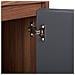 Credenza In Colore Legno Scuro E Grigio Medfort - Foto miniatura 9