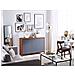 Credenza In Colore Legno Scuro E Grigio Medfort - Foto miniatura 7