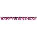 9900592 Festone Di Compleanno Con Scritta “happy 30th Birthday”, Lettere A Forma Prismatica, 2,13 M - Foto miniatura 1