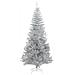 Albero di Natale Artificiale con Supporto Argento 180 cm PET - Foto miniatura 4