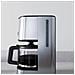 E4CM1-4ST Macchina Caffè Americano 12 Tazze Potenza 1080 Watt Colore Acciaio Inossidabile - Foto miniatura 6