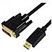 CV0132 cavo di interfaccia e adattatore DisplayPort DVI Nero - Foto miniatura 1