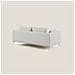 Plano Divano Lineare In Microfibra Tecnica T11 Grigio Chiaro - Foto miniatura 3