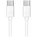 Cavo Dati E Ricarica Pd60w 3a C293 Usb-c To Usb-c Fast Charge 60w White - Foto miniatura 2